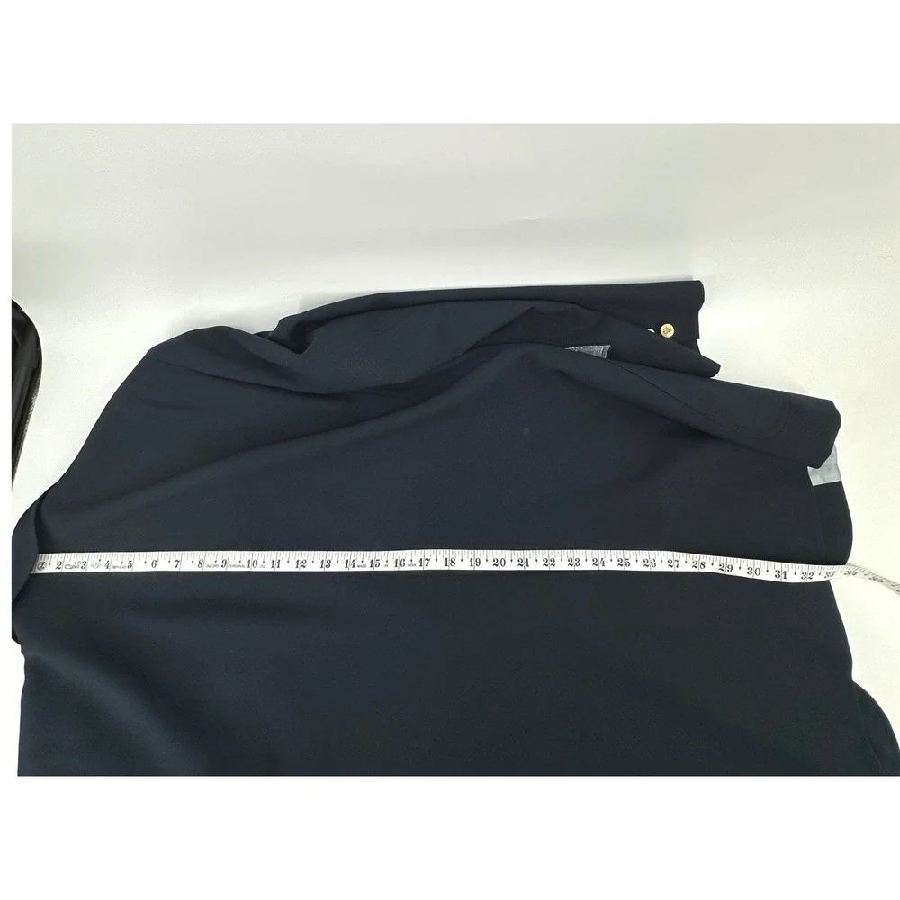 Hart Schaffner Marx Blazer Mens 42L Navy Blue‎ Gold Button Jack Nicklaus Preppy